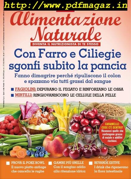 Alimentazione Naturale – Giugno 2019 Cover