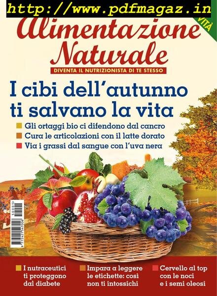 Alimentazione Naturale – Ottobre 2015 Cover
