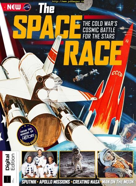 All About History – Book of the Space Race – August 2019 Cover