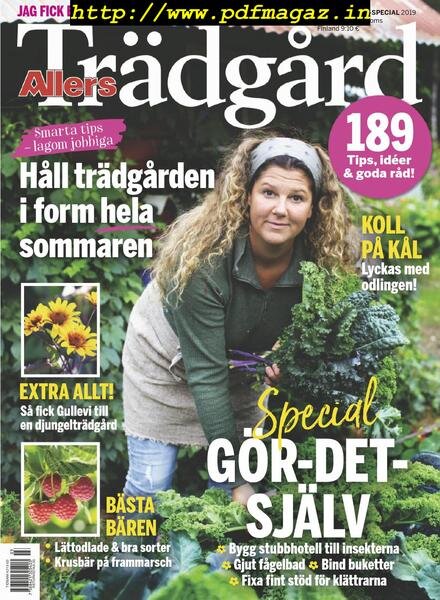 Allers Tradgard – augusti 2019 Cover