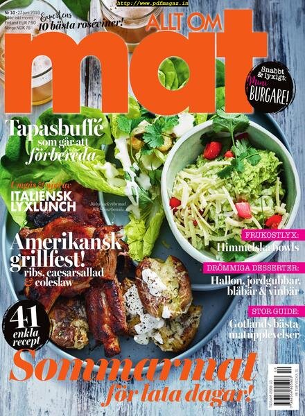 Allt om mat – 27 juni 2019 Cover