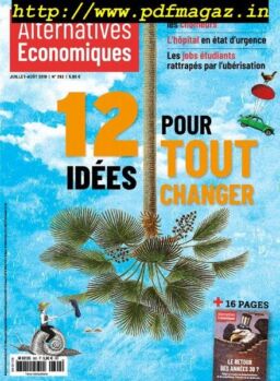 Alternatives economiques – aout 2019
