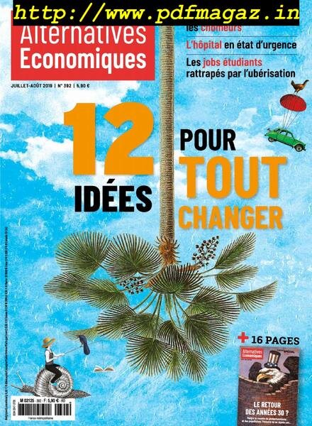 Alternatives economiques – aout 2019 Cover
