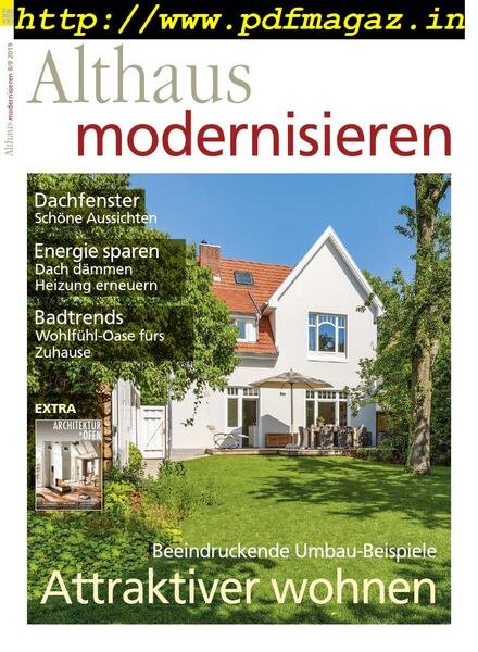 Althaus Modernisieren – Juli 2019 Cover