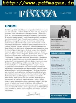 Altroconsumo Finanza – 2 Luglio 2019