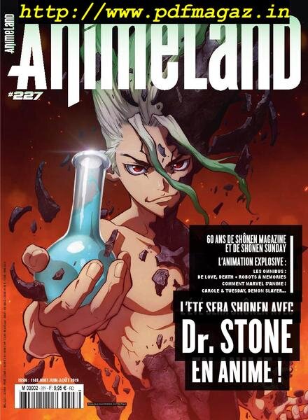 Animeland – juillet-aout 2019 Cover