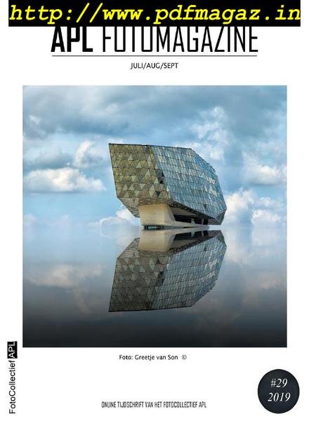 Apl Fotomagazine – Juli-Augustus-September 2019 Cover