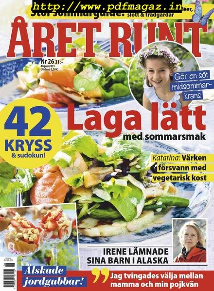 aret Runt – 18 juni 2019 Cover