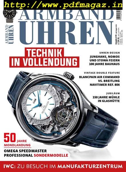 Armbanduhren – Juli 2019 Cover