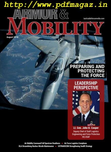 Armor & Mobility – August 2018 Cover