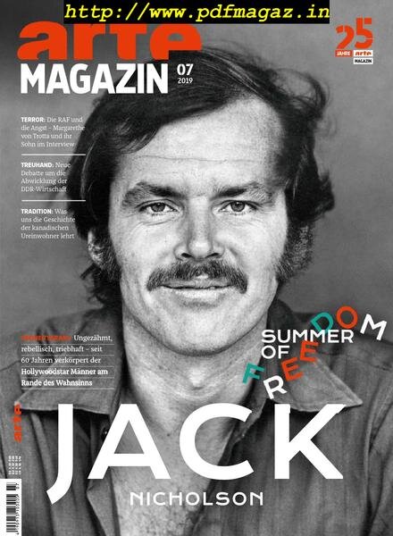 ARTE Magazin – Juli 2019 Cover