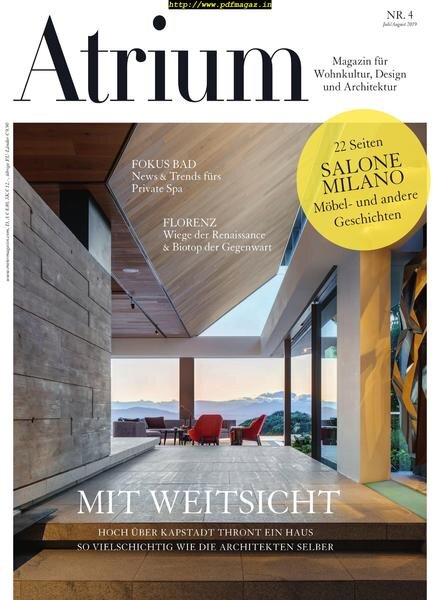 Atrium Germany – Juli 2019 Cover