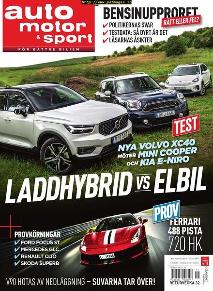 Auto Motor & Sport – 19 juli 2019 Cover