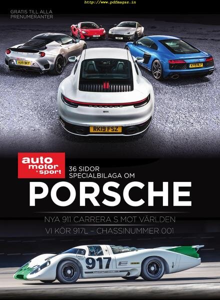 Auto Motor & Sport Special – 11 juli 2019 Cover