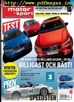 Auto Motor & Sport Sverige – 13 juni 2019