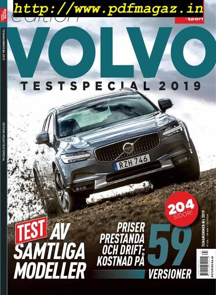 Auto Motor & Sport Sverige – 23 juli 2019 Cover