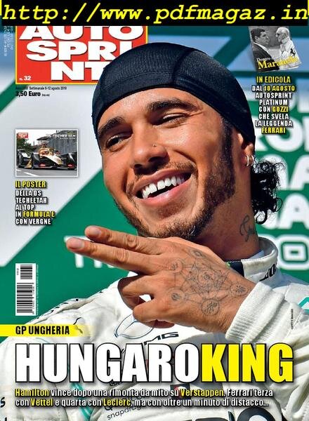 Auto Sprint – 6 Agosto 2019 Cover