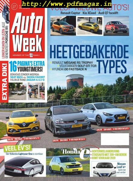 AutoWeek Netherlands – 03 juli 2019 Cover