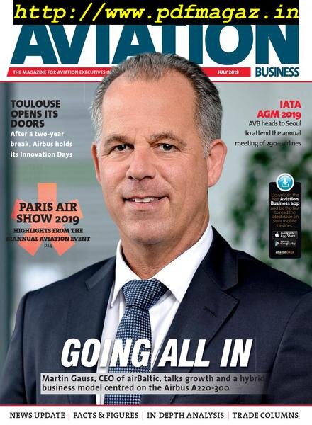 Aviation Business – July 2019 Cover