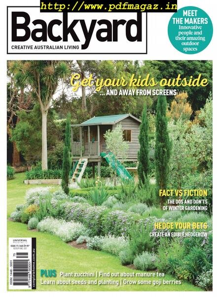 Backyard – July 2019 Cover
