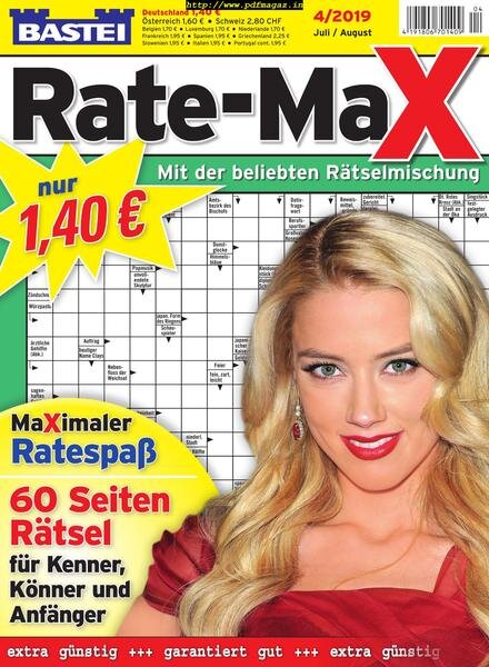 Bastei Rate-Max – Juni 2019 Cover