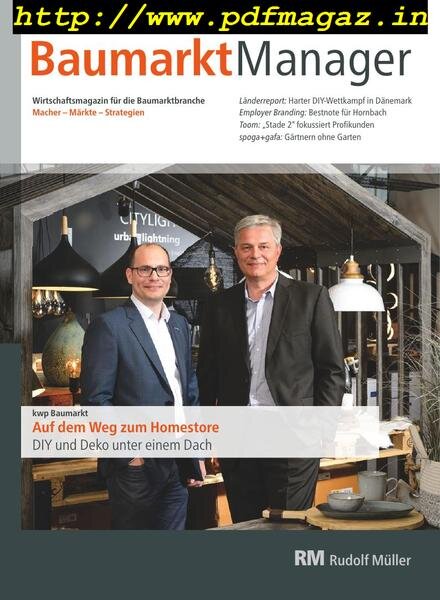 baumarktmanager – Juni 2019 Cover