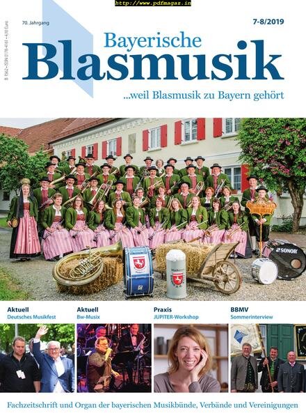 Bayerische Blasmusik – Juli 2019 Cover