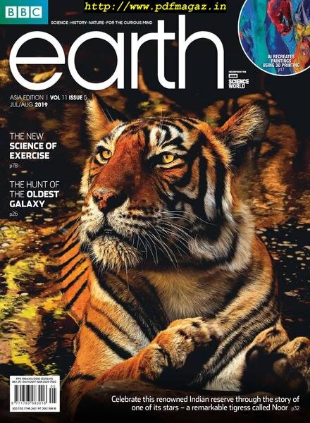 BBC Earth Singapore – August-September 2019 Cover