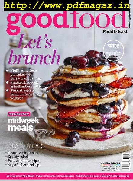 BBC Good Food Middle East – June 2019 Cover
