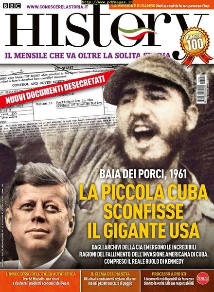 BBC History Italia – agosto 2019 Cover