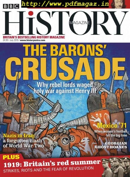 BBC History UK – July 2019 Cover