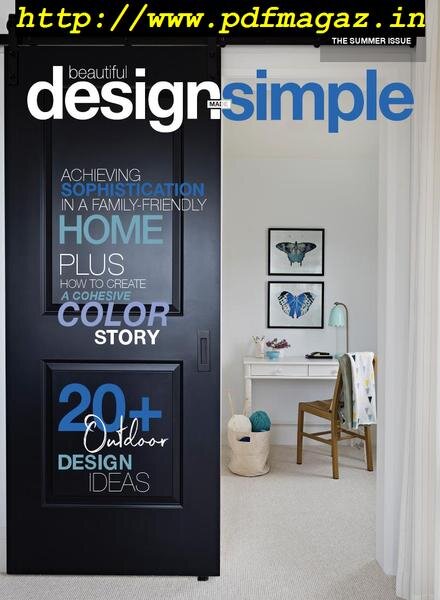 Beautiful Design Made Simple – Summer 2019 Cover