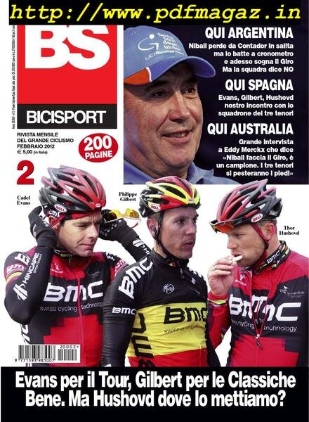 Bicisport – Febbraio 2012 Cover