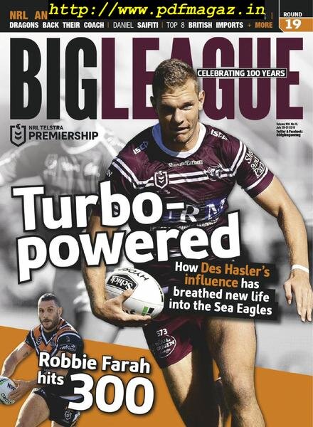 Big League Weekly Edition – July 25, 2019 Cover