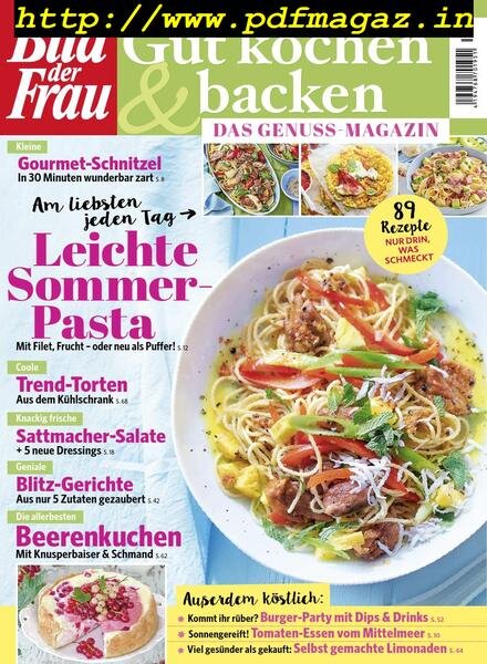 Bild der Frau Gut kochen – Juni 2019 Cover