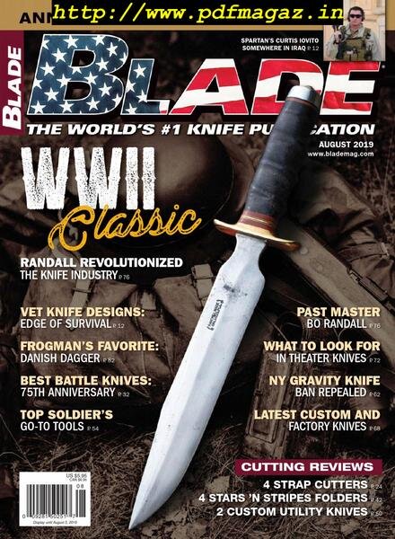 Blade – August 2019 Cover