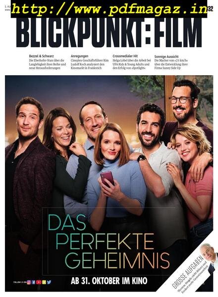Blickpunkt Film – 5 August 2019 Cover