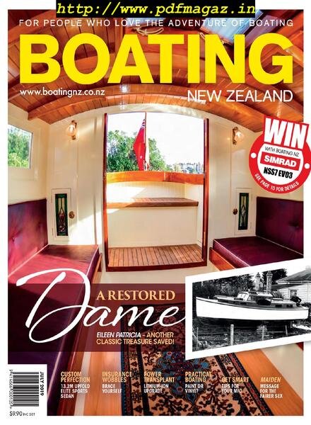 Boating New Zealand – July 2019 Cover
