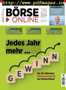 BOrse Online – 11 Juli 2019