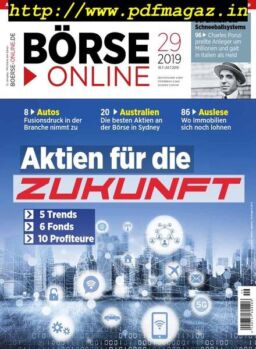 BOrse Online – 18 Juli 2019
