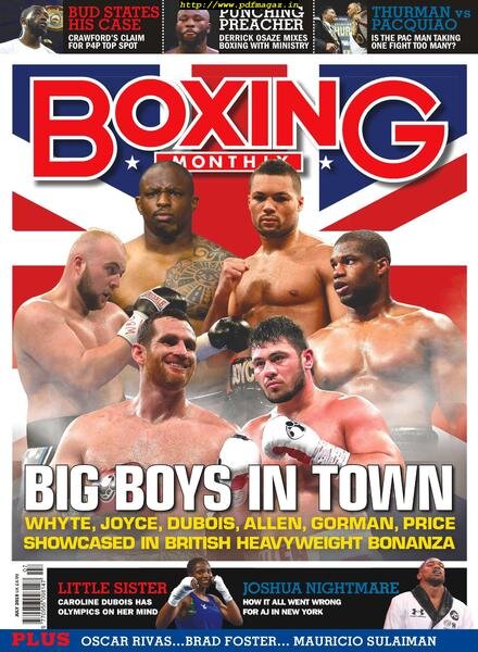 Boxing Monthly – July 2019 Cover