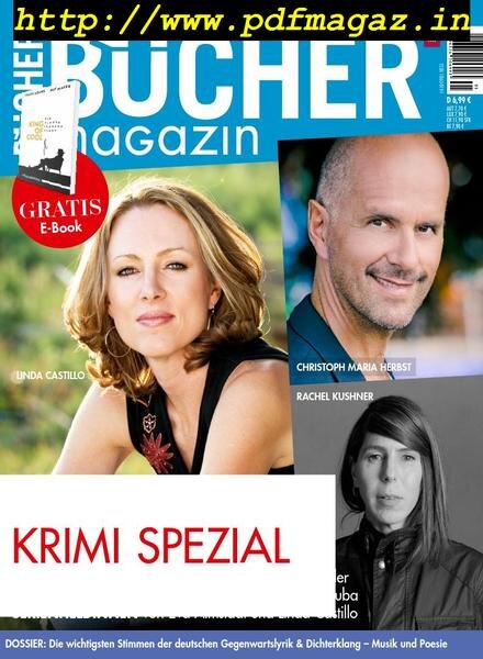 Bucher – Juli 2019 Cover