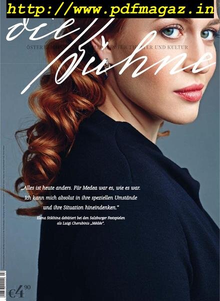 Buhne – Juli 2019 Cover