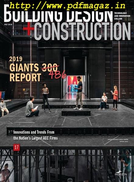 Building Design + Construction – July 2019 Cover