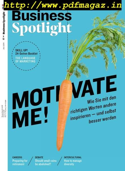 Business Spotlight – Juli-August 2019 Cover