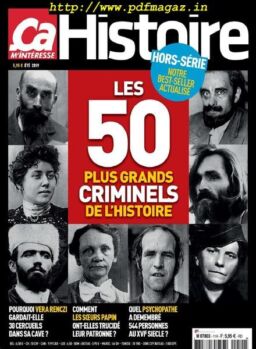 ca M’Interesse Histoire – Hors-Serie – Ete 2019