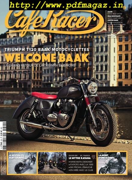 Cafe Racer – mai 2019 Cover