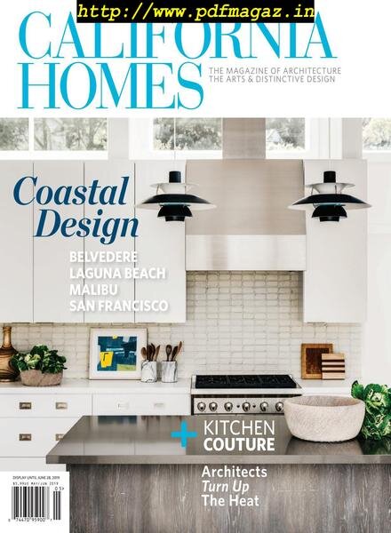California Homes – May June 2019 Cover
