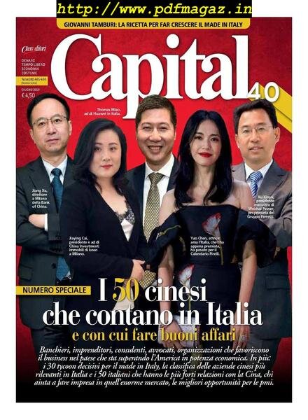 Capital Italia -466 – Giugno 2019 Cover