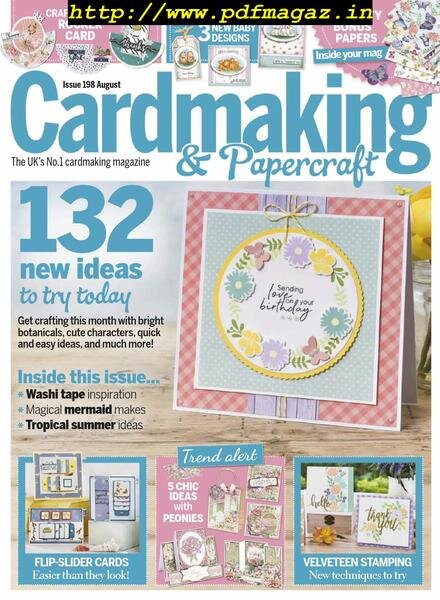 Cardmaking & Papercraft – August 2019 Cover